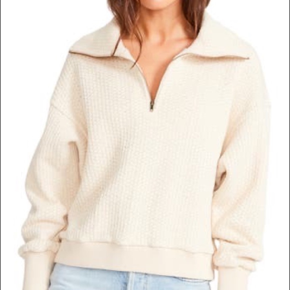 Nordstrom BB Dakota Half Zip Sweater